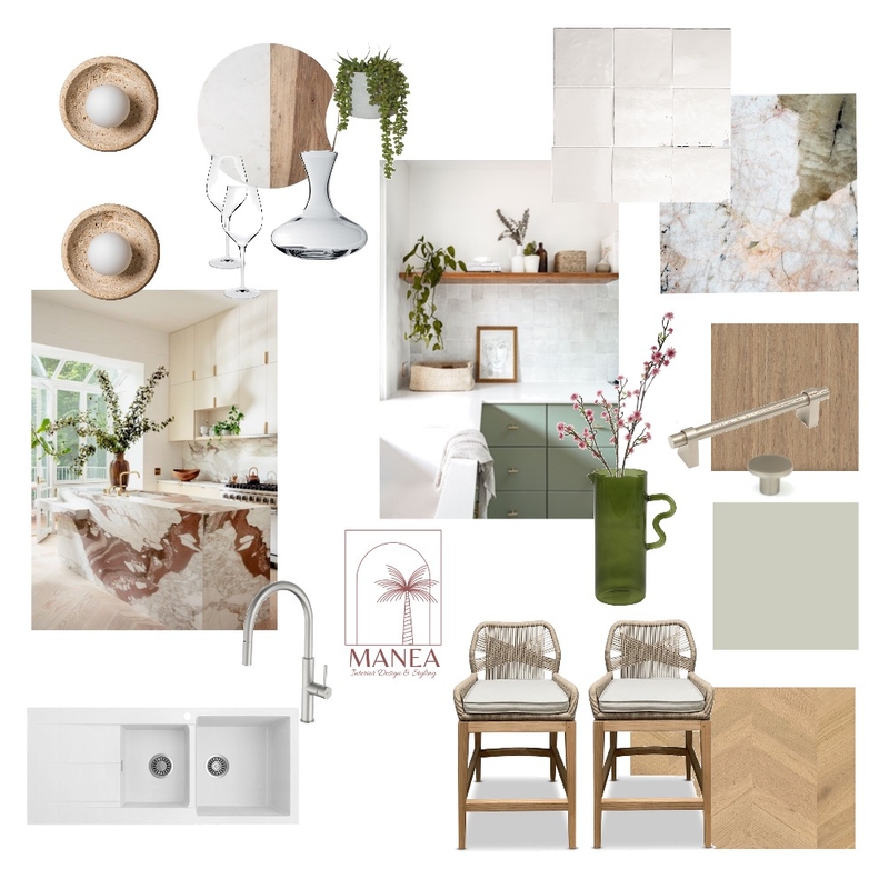 Modern Kitchen Mood Board by Manea Interior Design & Styling on Style Sourcebook