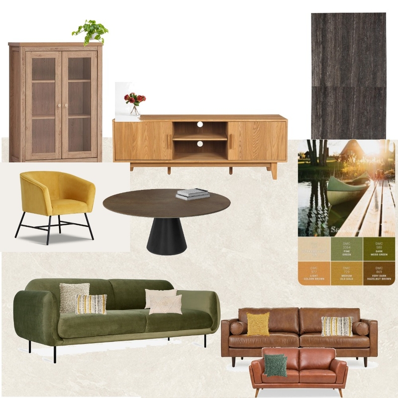 Rachel olive brown Living room Mood Board by YaelA on Style Sourcebook