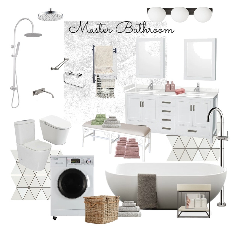 Bathroom Mood Board by Galyna on Style Sourcebook