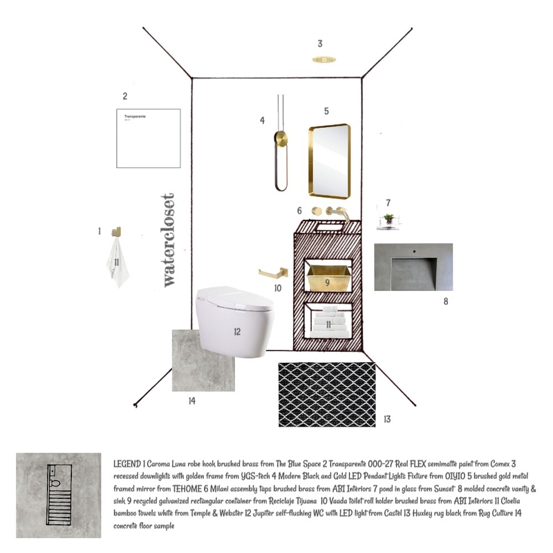 IDI Module 9 WC Mood Board by Detsign on Style Sourcebook