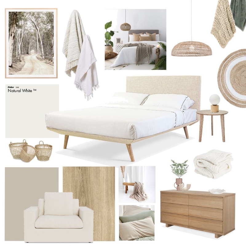 Natural Contemporary Bedroom Mood Board by Jaylene Green on Style Sourcebook