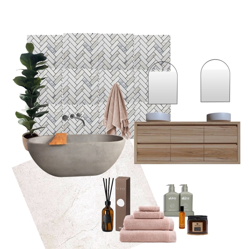 bathroom Mood Board by Tahlee on Style Sourcebook