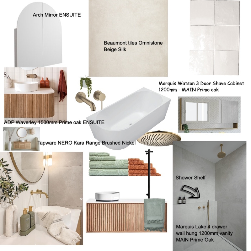 Bathrooms Mood Board by Rebecca MacDonald on Style Sourcebook