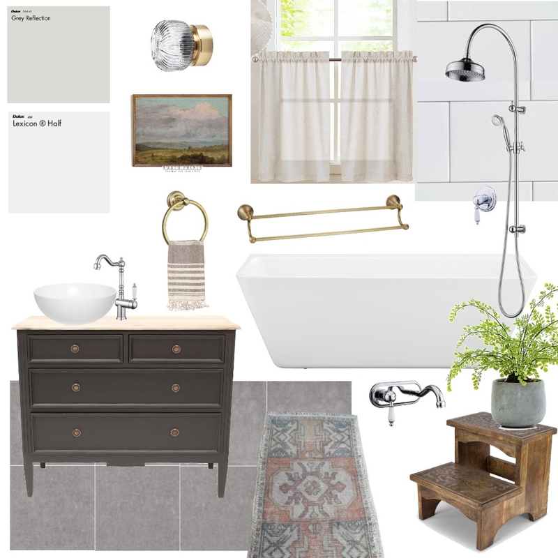 Transitional Bathroom Mood Board by Tayte Ashley on Style Sourcebook