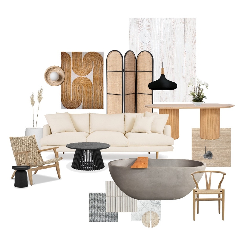 JAPANDI Mood Board by KohlerDesign on Style Sourcebook