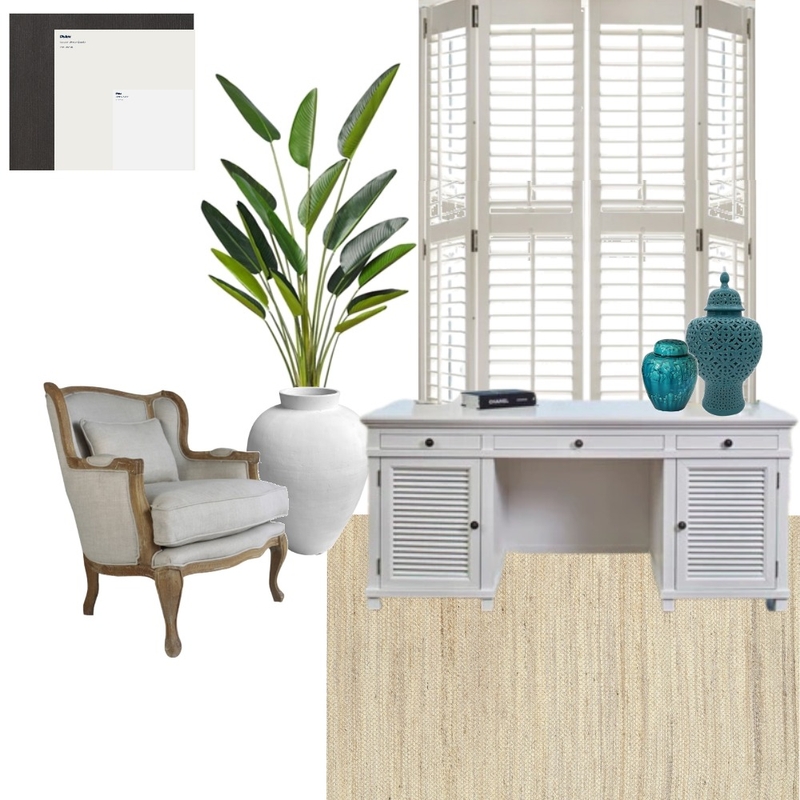 Hamptons Style Study Nook Mood Board by Adua on Style Sourcebook