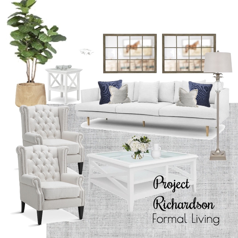 Formal Living Mood Board by vinteriordesign on Style Sourcebook