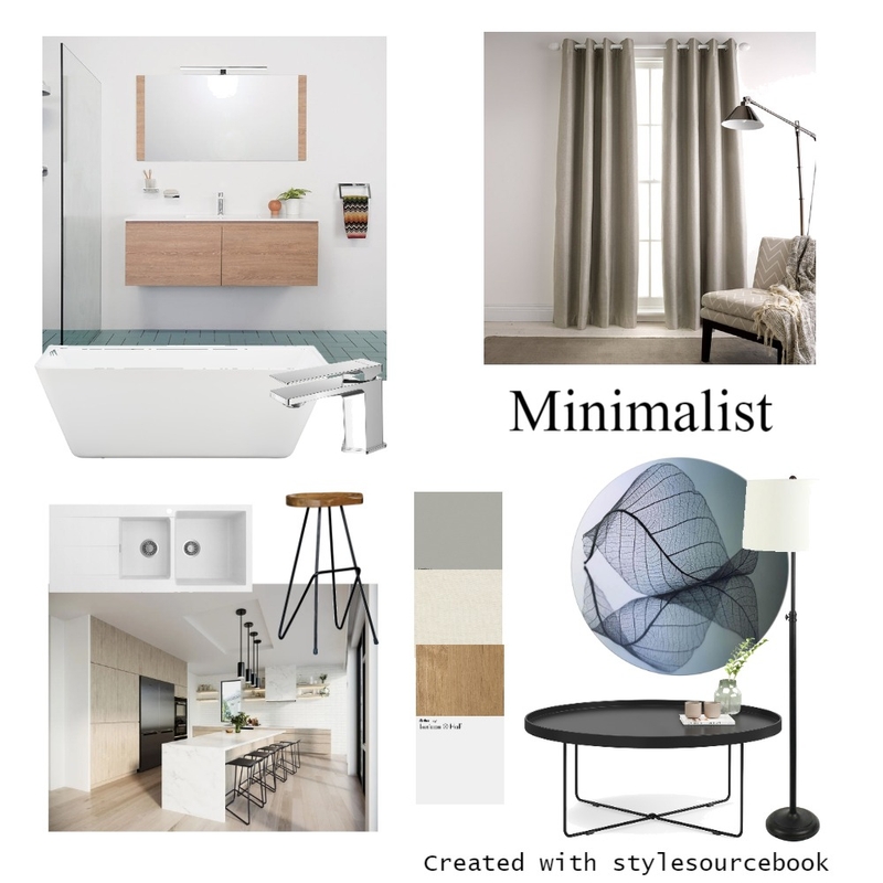 Minimalist Mood Board by Rob Prowse on Style Sourcebook