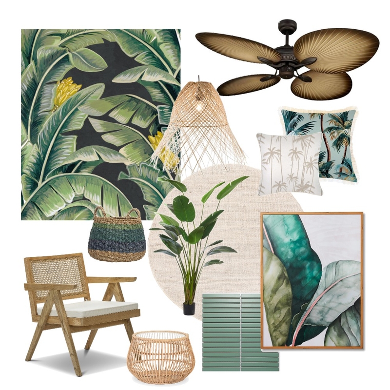 Tropical Mood Board by Luke Daniels on Style Sourcebook