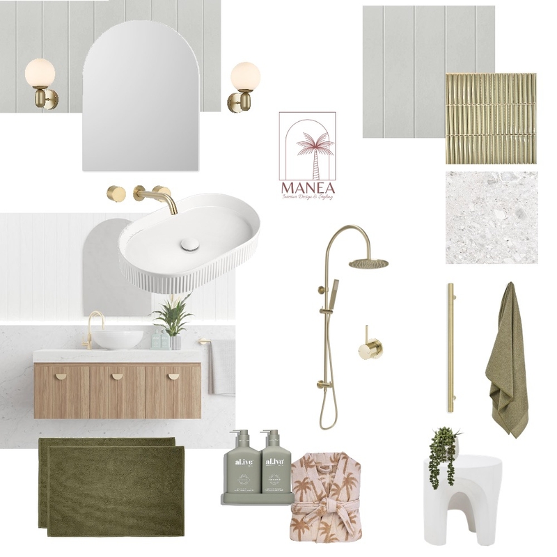 Coastal Guest Ensuite Mood Board by Manea Interior Design & Styling on Style Sourcebook