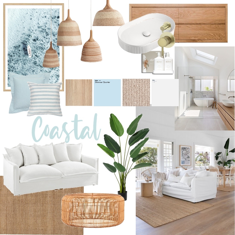 Coastal Mood Board by tahliaford on Style Sourcebook