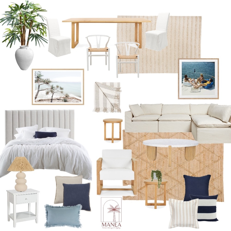 Coastal home Mood Board by Manea Interior Design & Styling on Style Sourcebook