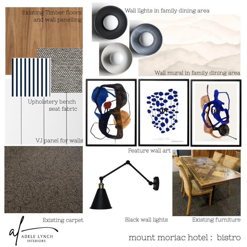 Mount Moriac : Bistro Mood Board by Adele Lynch : Interiors on Style Sourcebook