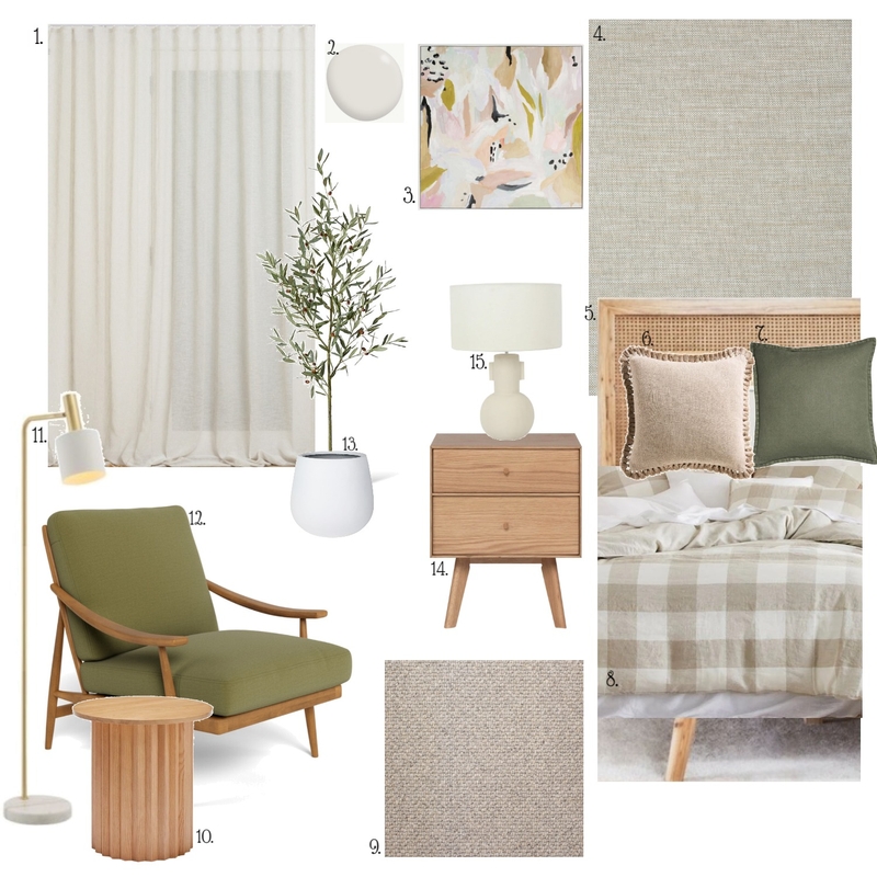 Bedroom- Mod10 Mood Board by emmakrista on Style Sourcebook