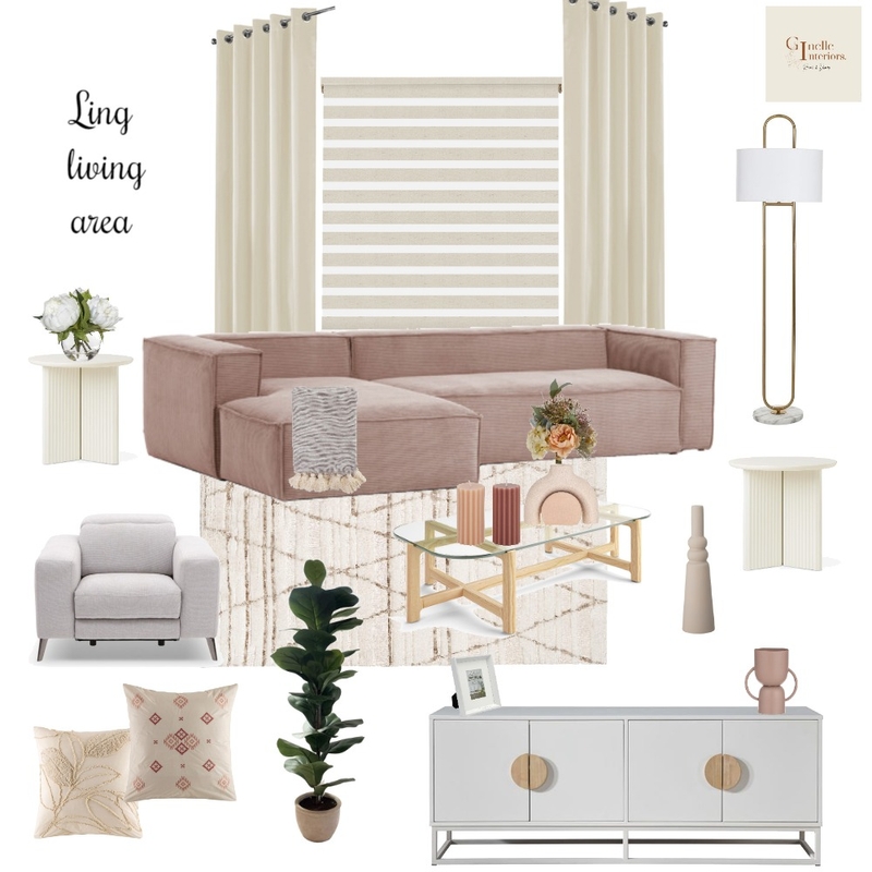 Ling Living Ver 2 Mood Board by GinelleChavez on Style Sourcebook
