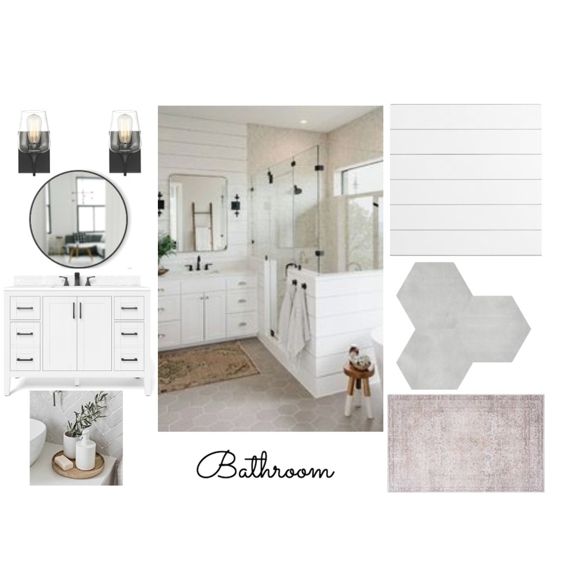 2nd Bathroom Mood Board by DANIELLE'S DESIGN CONCEPTS on Style Sourcebook