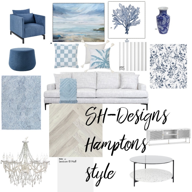 Living room - Hamptons STYLE Mood Board by SH-Designs on Style Sourcebook