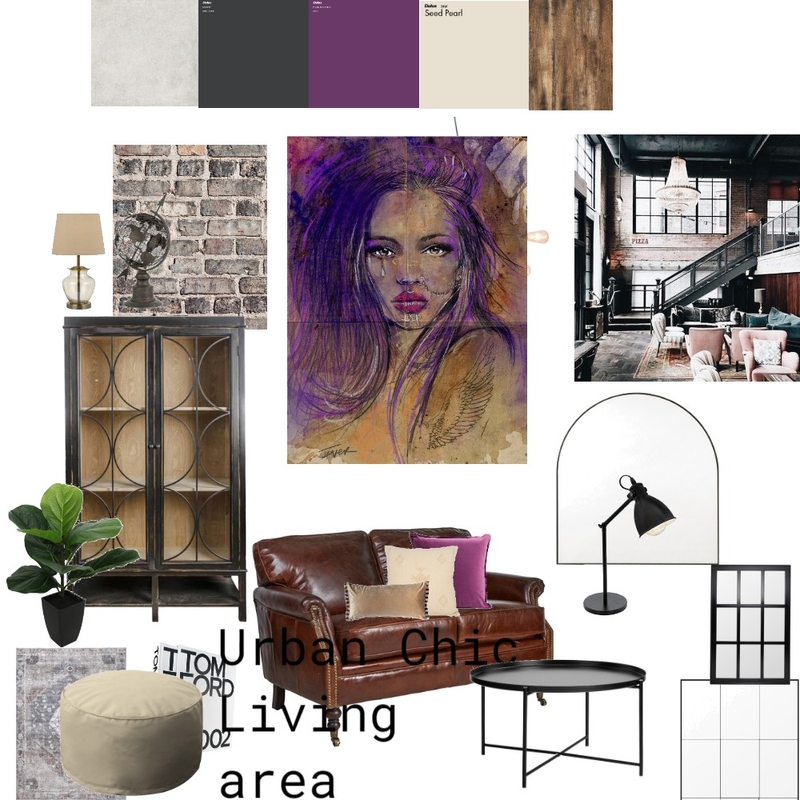 Urban Chic Mood Board by Joanna Beckton on Style Sourcebook