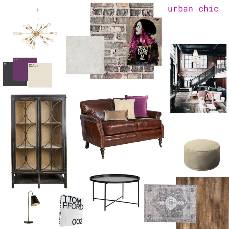 Urban Chic Mood Board by Joanna Beckton on Style Sourcebook