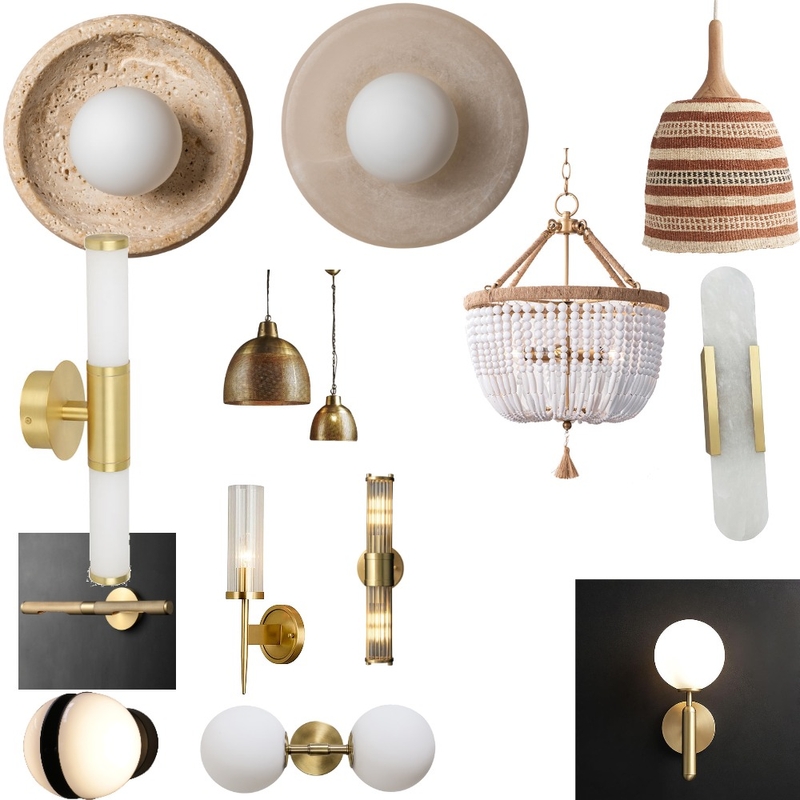 lighting Mood Board by Blu Interior Design on Style Sourcebook