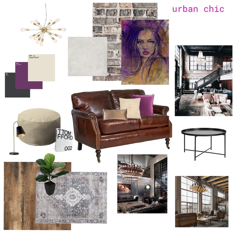 Urban Chic Mood Board by Joanna Beckton on Style Sourcebook