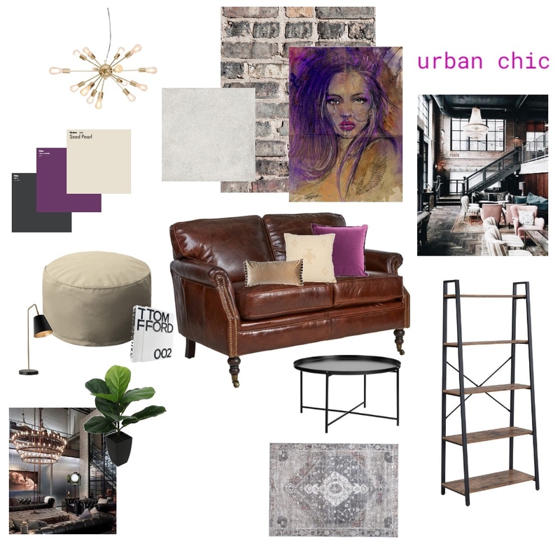 Urban Chic Mood Board by Joanna Beckton on Style Sourcebook