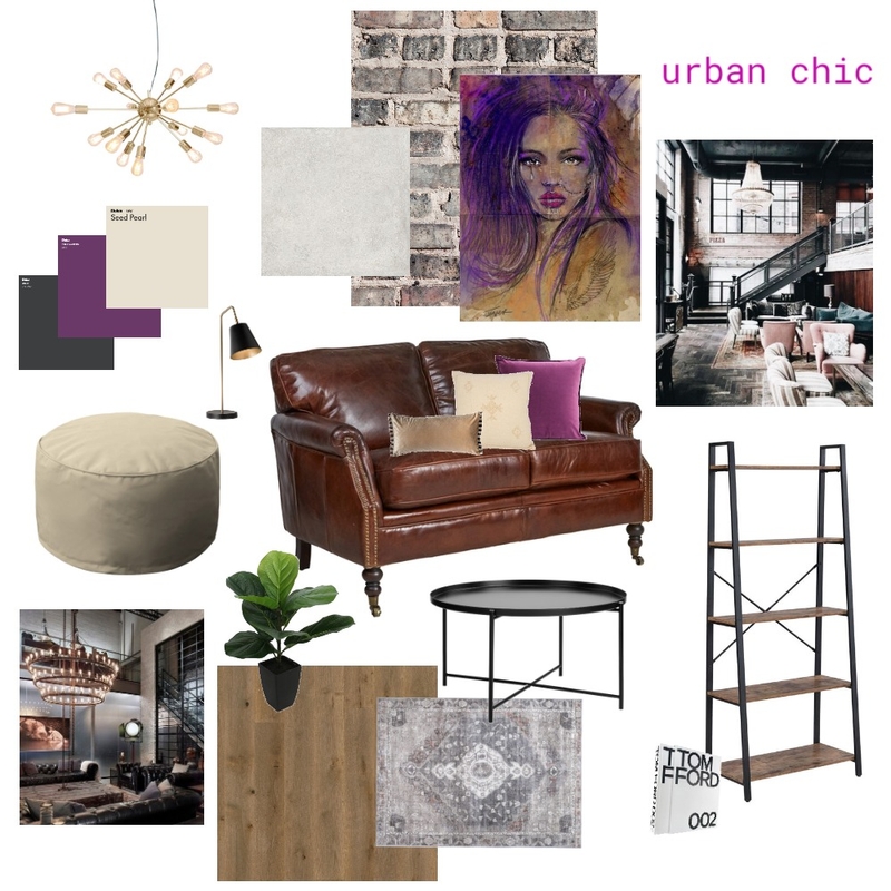 Urban Chic Mood Board by Joanna Beckton on Style Sourcebook