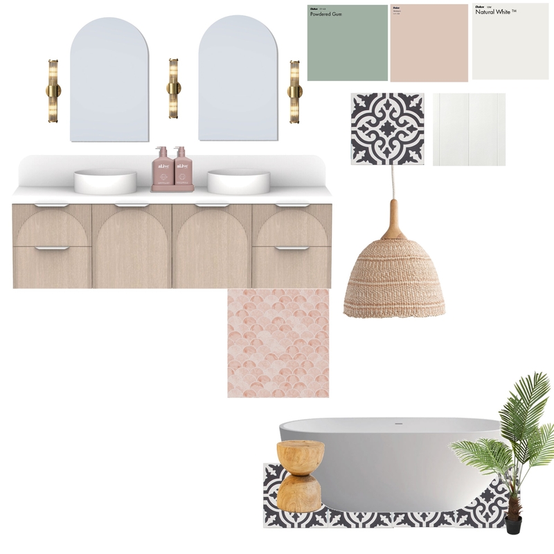 Coastal Bathroom Mood Board by skyegahagan on Style Sourcebook