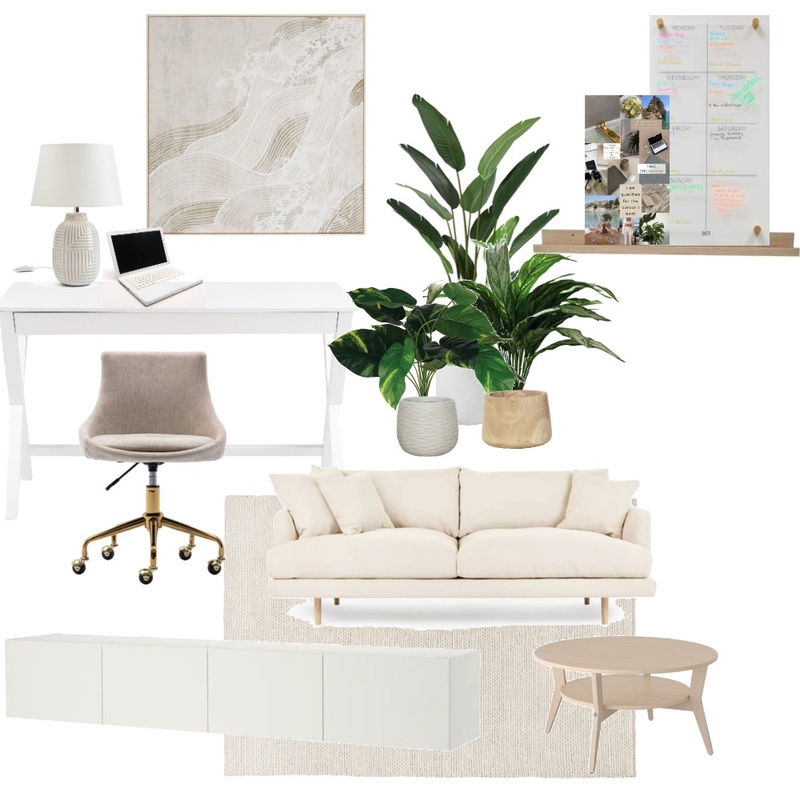 Coastal Home office mood board Mood Board by The Ginger Stylist on Style Sourcebook