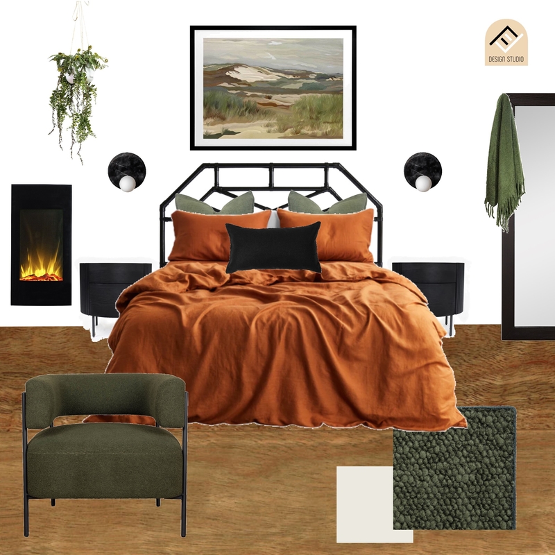 Autumn master bedroom Mood Board by Five Files Design Studio on Style Sourcebook