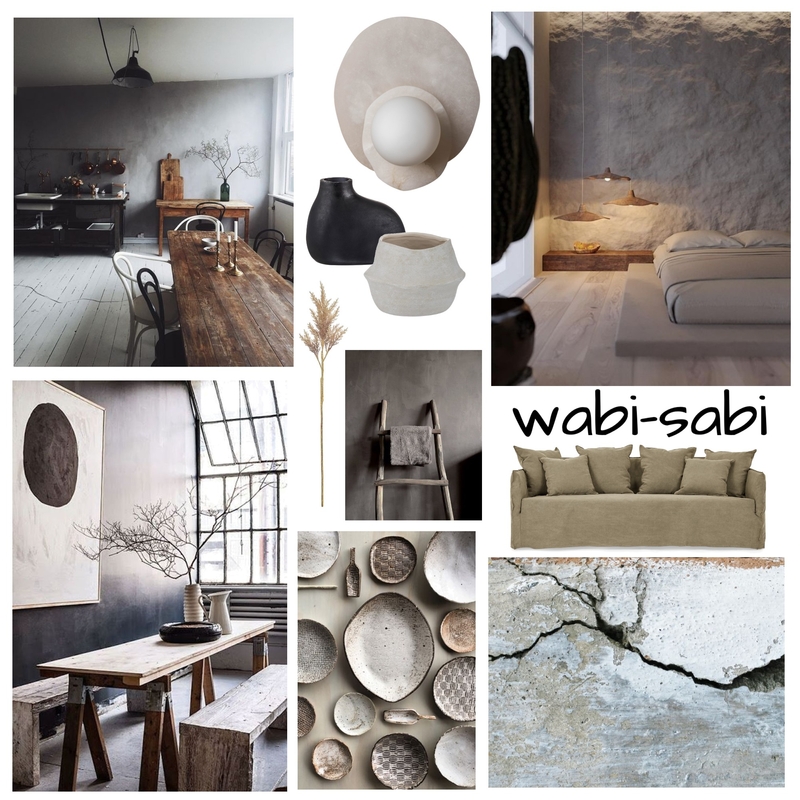 Wabi-Sabi Moodboard Mood Board by Luke Daniels on Style Sourcebook