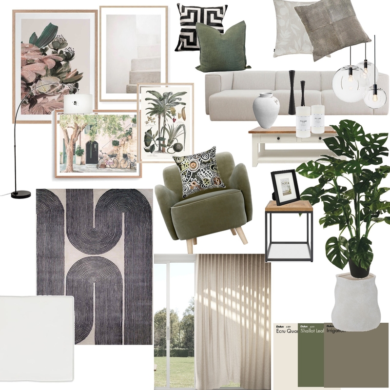 Σαλονι Mood Board by Marianna /Kalesi on Style Sourcebook