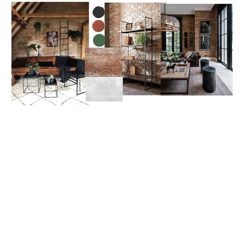 Industrial loft Mood Board by MMHDesignz on Style Sourcebook