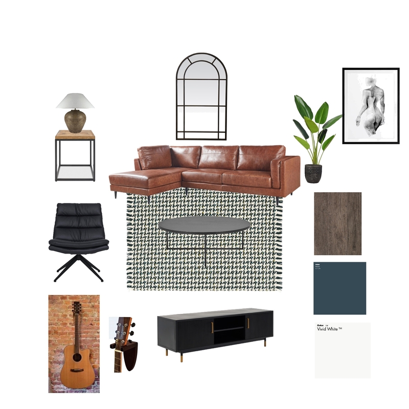 Industrial dark moody Mood Board by sally guglielmi on Style Sourcebook