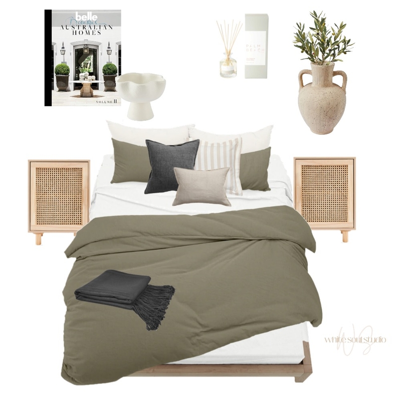 Family Home - Bedroom 3 Mood Board by White Soul Studio on Style Sourcebook