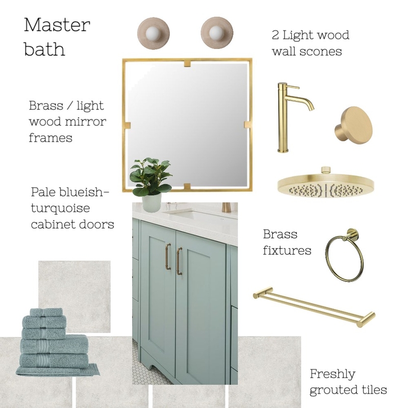 9 Perissa - Master Bath Mood Board by STK on Style Sourcebook