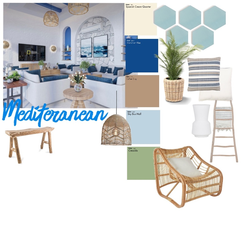Mediterranean Mood Board by katiriamorales1@gmail.com on Style Sourcebook