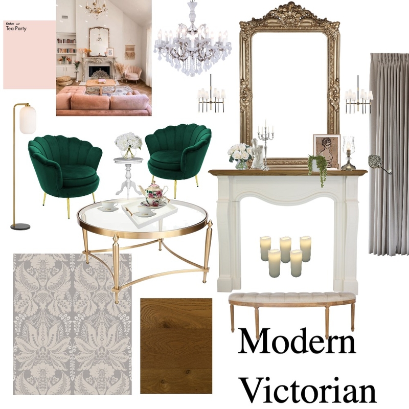 Modern Victorian Mood Board by DMcAlister on Style Sourcebook