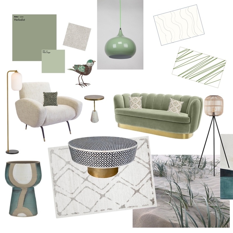 Vintage/ modern Beach Grass Mood Board by Samantha_Ane on Style Sourcebook