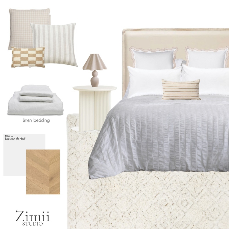 Master Bedroom Mood Board by Zimii Studio on Style Sourcebook