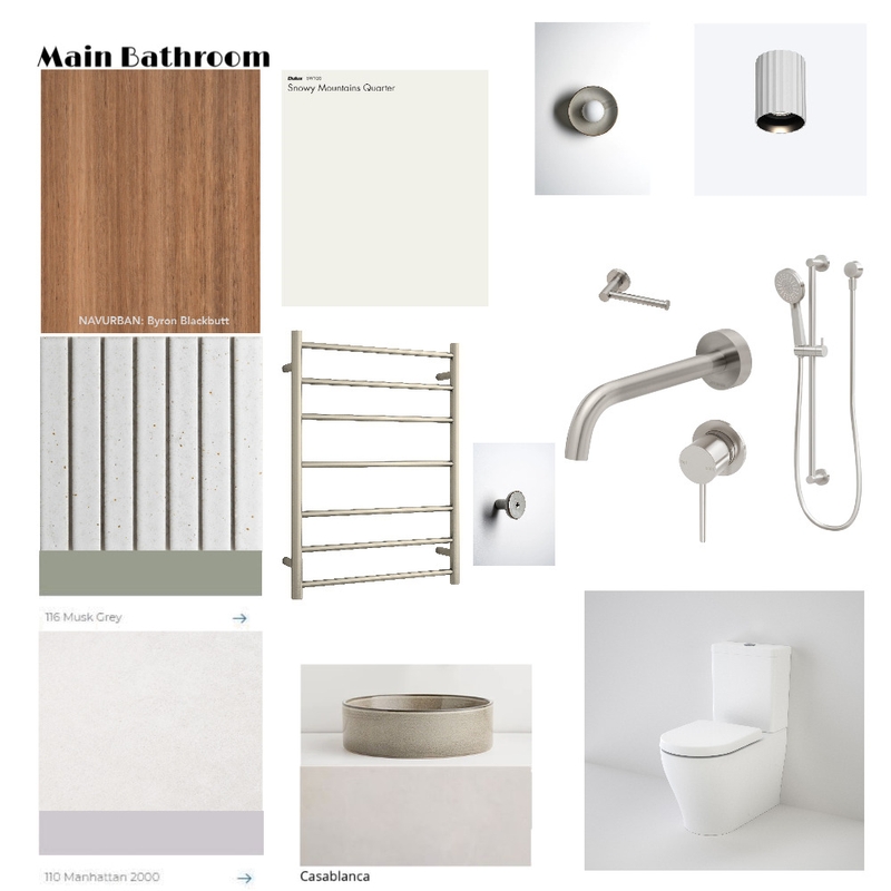 Main Bathroom Mood Board by nylonbubble on Style Sourcebook