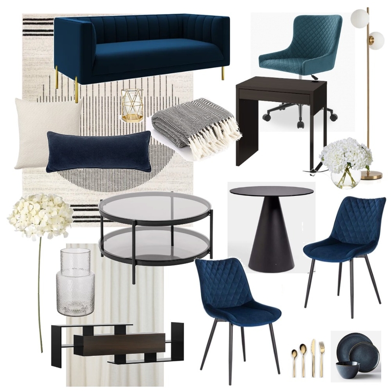 Blue theme 250 City Road - 3 bed Mood Board by Lovenana on Style Sourcebook