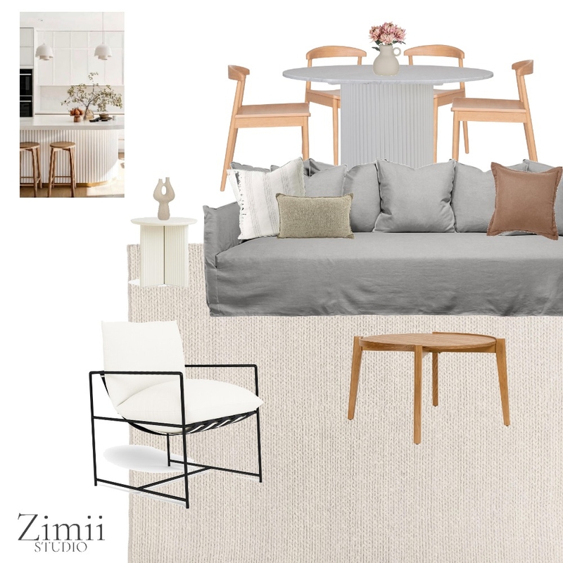 Living Space Mood Board by Zimii Studio on Style Sourcebook