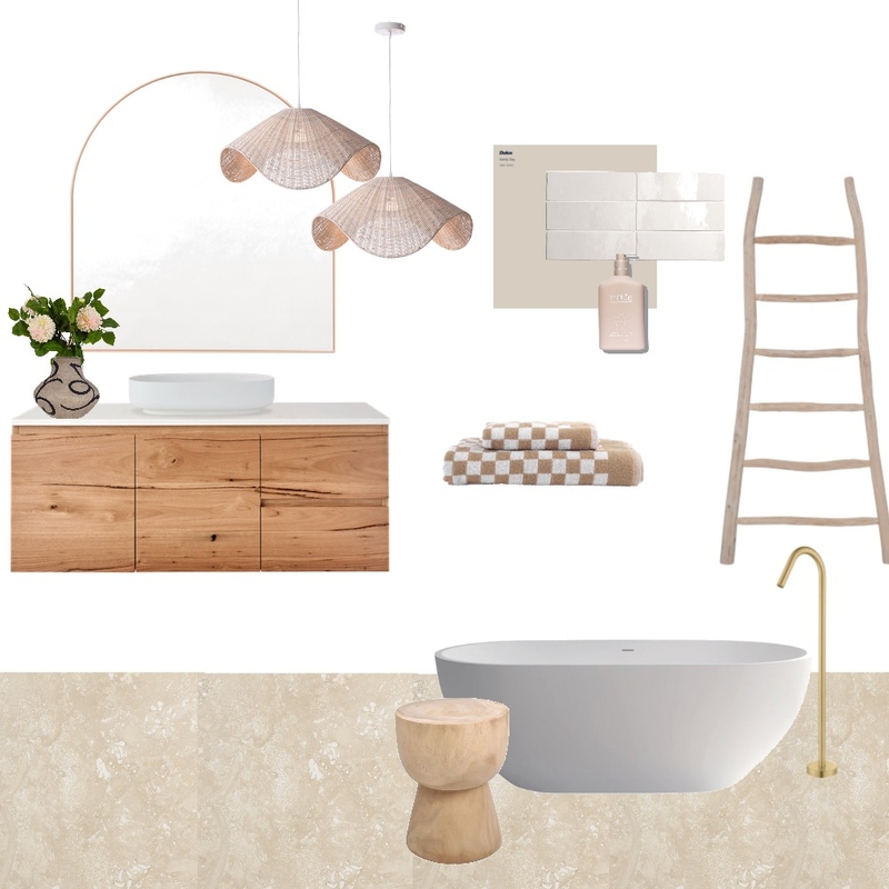 Soft bathroom Mood Board by InteriorsByGrace on Style Sourcebook