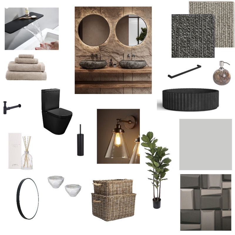 Bathroom Mood Board by Tatiana Costa on Style Sourcebook