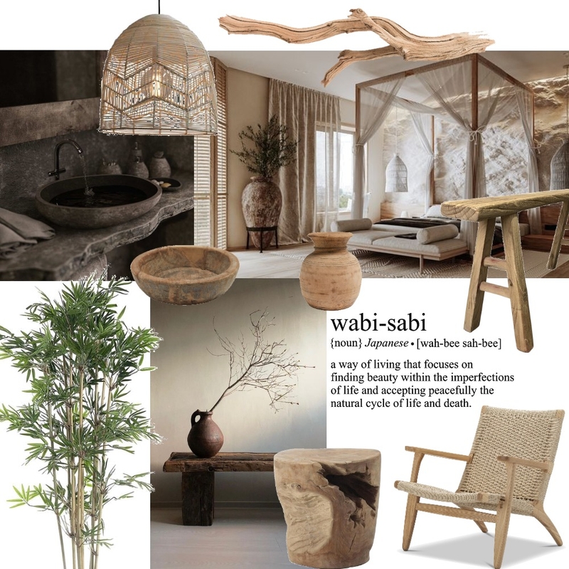 WABI-SABI Mood Board by Kayla Jordan Bailey on Style Sourcebook