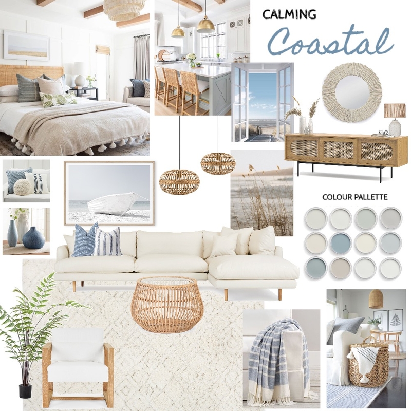 Coastal Mood Board by liescendk on Style Sourcebook