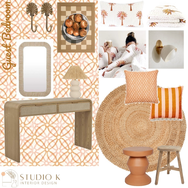 Shelley Wilde - Guest Bedroom Mood Board by bronteskaines on Style Sourcebook