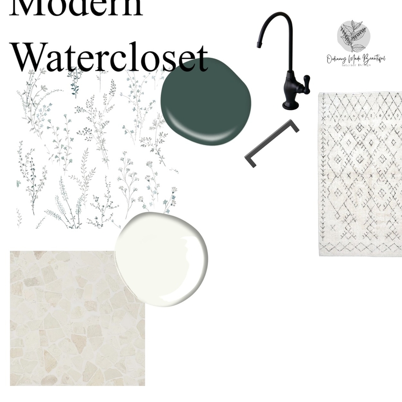 Watercloset Mood Board by Ordinary Made Beautiful on Style Sourcebook