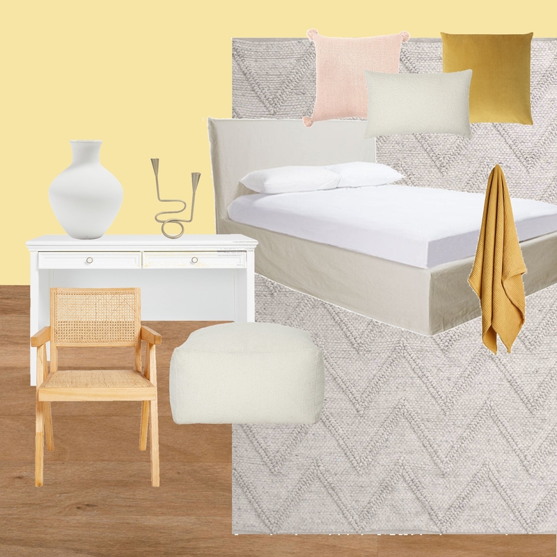 Three Birds Girls Yellow Bedroom Mood Board by James Lane on Style Sourcebook